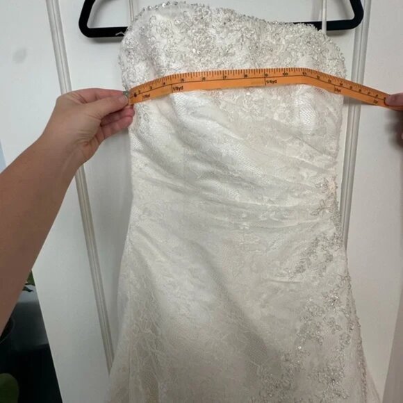 Maggie Sottero Lace Wedding Dress - Picture 11 of 16